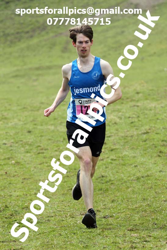 Masters men 2021 NECAA Cross Country Relays, Thornley Farm, Peterlee, Saturday, April 10th. Photo: David T. Hewitson/Sports for All Pics